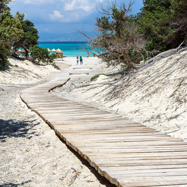 A path on Chrissi Island, South Crete
