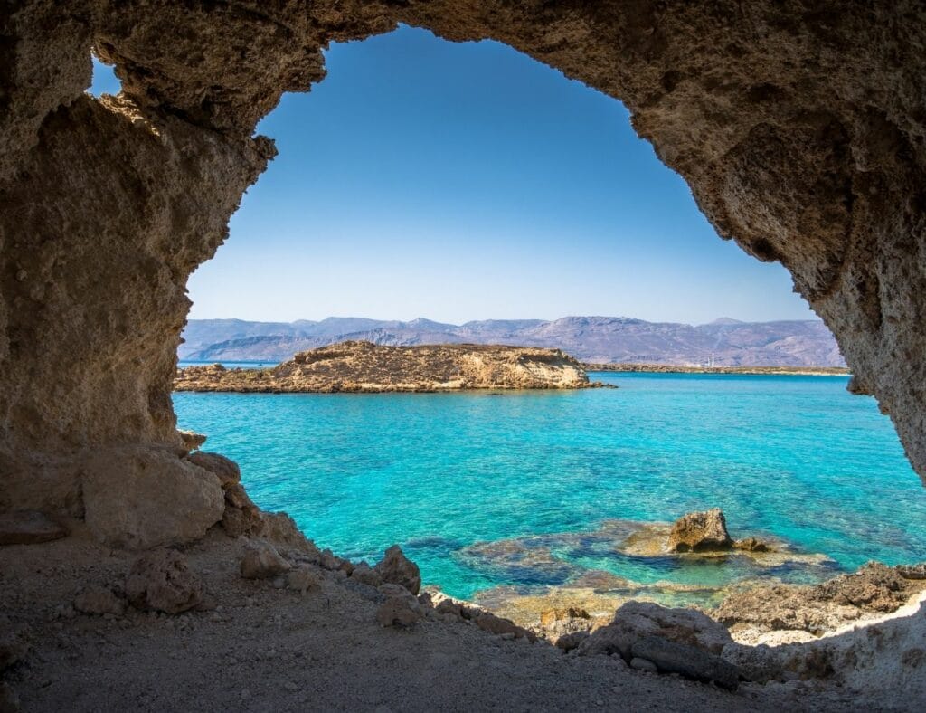 Crete-Excursions/A view at Koufonisi Island