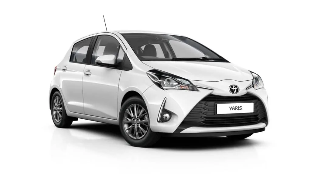 Toyota Yaris in White