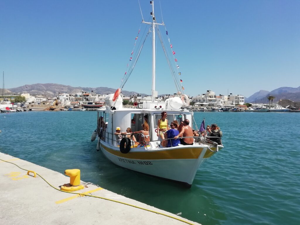 Christina Boat, a traditional boat in Ierapetra